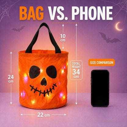 Light-Up Trick-or-Treat Bags